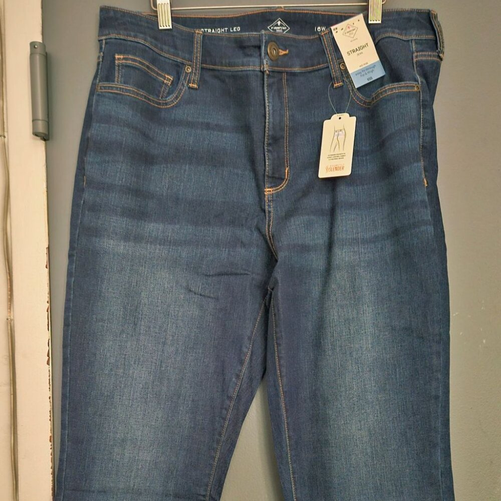 St. John's Bay Women's Straight Leg Jeans
